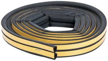 Оконный уплотнитель , вспененная резина EPDM 3 м x 12 мм
