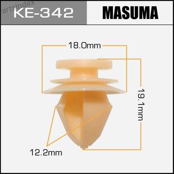 MASUMA Клипса Крепежная KE342