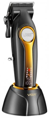 VGR Professional машинка для стрижки V-0010 черный, желтый
