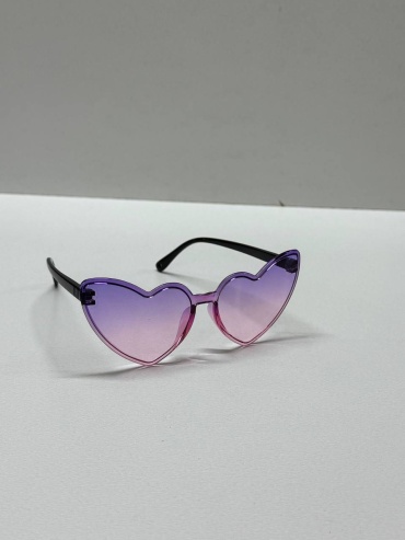 Солнцезащитные очки в форме сердца градиент