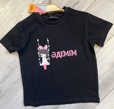 Футболка Надпись черный