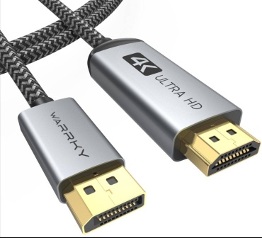 Кабель Warrky DisplayPort - HDMI 3 м