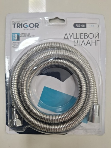 Шланг для душа TRIGOR нержавеющая сталь, 150 см, подключение 1/2x1/2