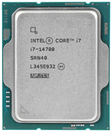 Intel Core i7 CPU Intel Core i7-14700 2,1/5.4GHz 20/28 Raptor Lake Refresh Intel UHD770 125W LGA1700 Tray OEM