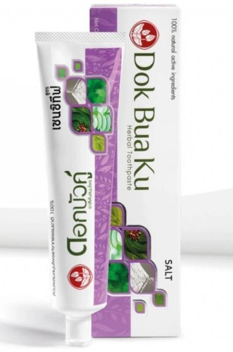 Twin Lotos зубная паста Doc Bua Ku Salt Herbal 150 г