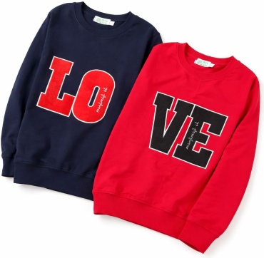 Именной подарок Свитшот Свитшот унисекс LOVE