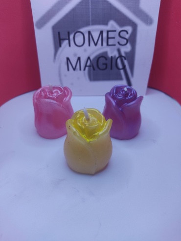 Ароматическая свеча Homes Magic HOMES MAGIC 4 см, 1 шт