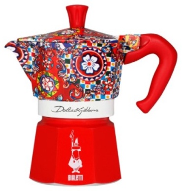 Кофеварка Bialetti Moka Express Dolce&amp;Gabbana красный