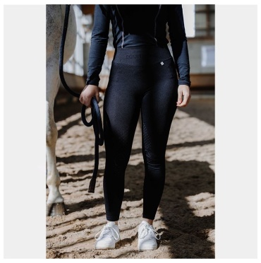 Бриджи EQUITHÈME RIDING TIGHTS ACACIA черный 38, 40