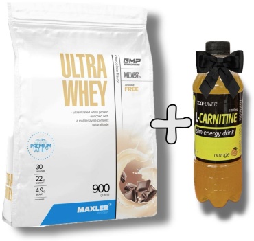 Протеин Maxler Ultra whey protein шоколад 900 г
