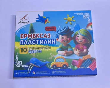 Пластилин 10 цветов