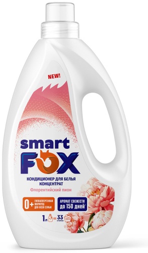 Smart Fox кондиционер SMART FOX Флорентийский пион 1000 мл