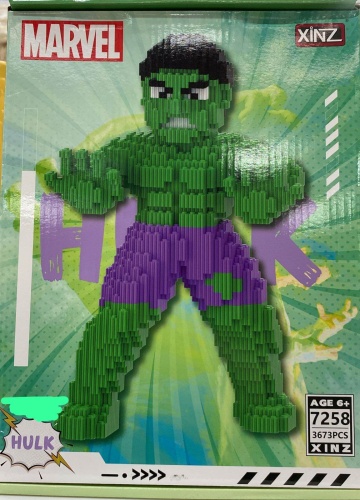 Конструктор Marvel Hulk, деталей 7258 шт