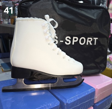 Коньки NS-SPORT roller skates, blue, made in China фигурные белый