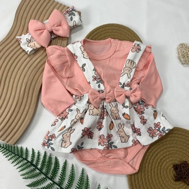 Повседневное платье Murat Baby розовый