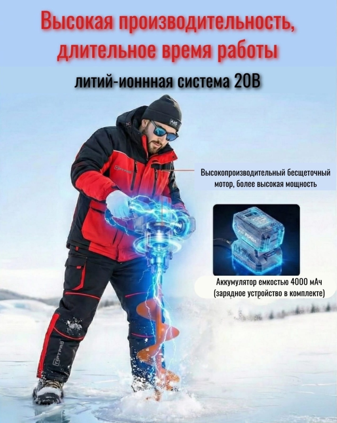 TIPTPRO T80800 + шнек