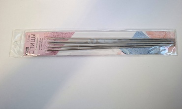 СПИЦЫ прямые 25см,5 шт