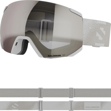 Маска горнолыжная Salomon Radium L47256000 серый размер one size