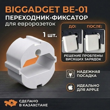 Biggadget накладка 3.6x3.6 см, BE-01 для евророзетки