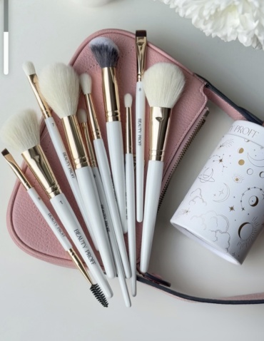BEAUTY PROFF BEAUTY PROFF НАБОР ИЗ 10 КИСТЕЙ WHITE SET 3
