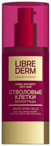 Librederm крем Стволовые клетки винограда Anti-age для лица, для зоны декольте 50 мл