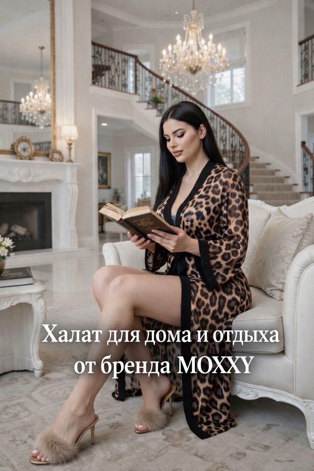 Туника MOXXY леопард