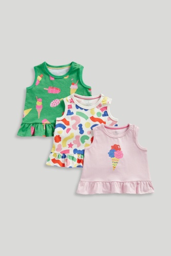 Набор маек Mothercare мультиколор
