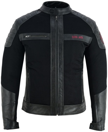 Hawk Moto Комбинированная мотокуртка WINSTON черный 52