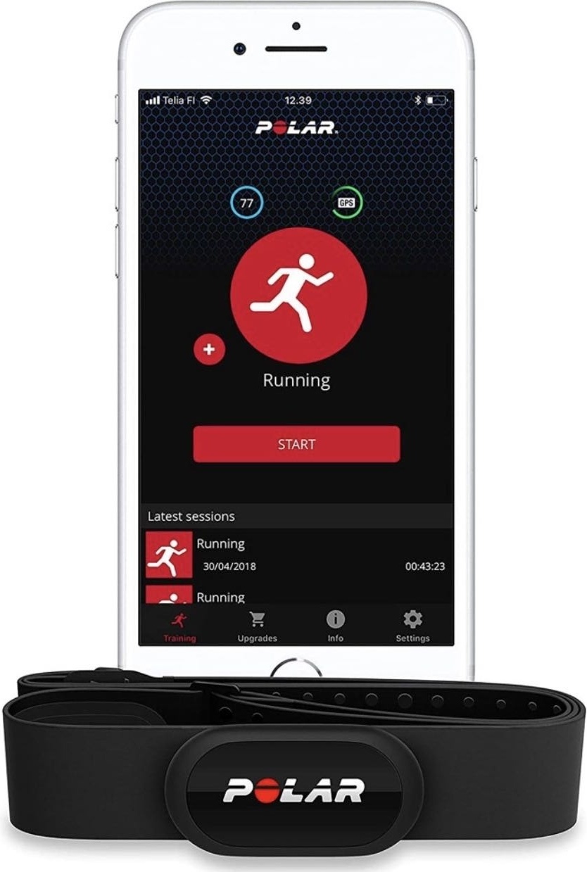 Пульсометр Polar H10 черный