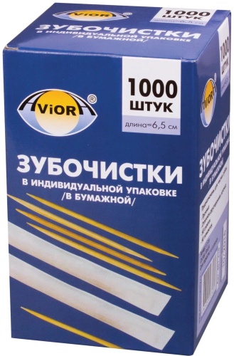 Зубочистки в инд уп 1000 шт