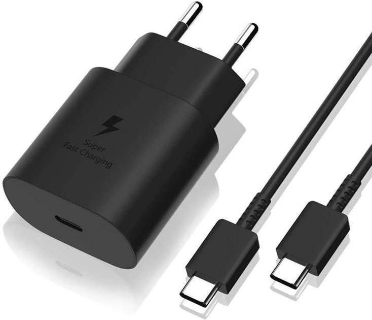 Зарядное устройство SHAH 25W USB Type-C 25 Вт черный