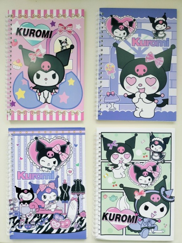 Блокнот Kuromi Kuromi, A5, 58 л, мультиколор
