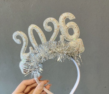 Ободок для волос 2026 Новый год