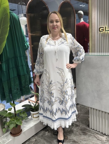 Вечернее платье Gumanize белый
