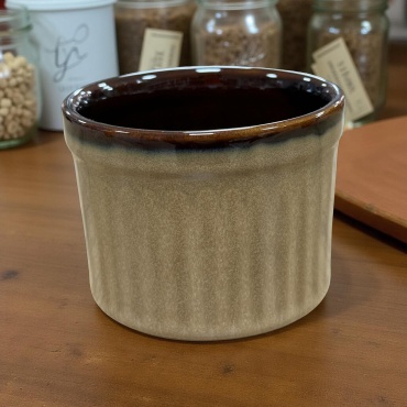 Кокотница для запекания фарфор, 1 шт