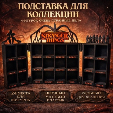 Подставка Очень странные дела Stranger things 30317485