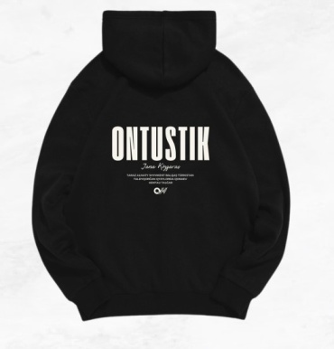 Худи QWERTY Ontustik черный