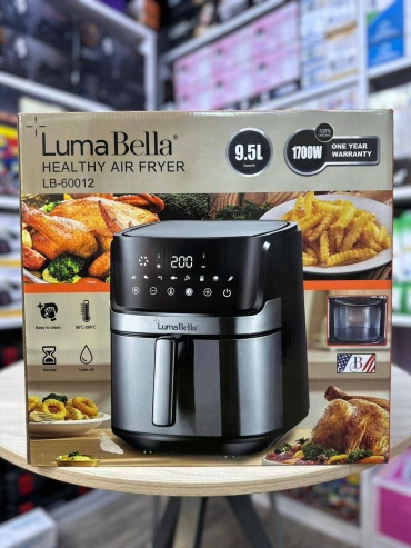 Аэрогриль Luma Bella LB-60012 черный, серый