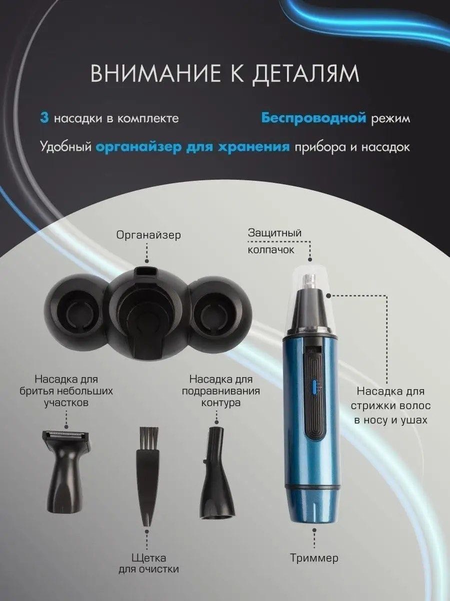 Retbox триммер C330 синий