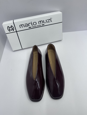 Балетки Mario Muzi бордовый