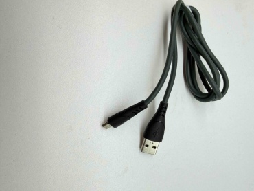 Кабель micro-USB 2.0 (F), 1 м, зеленый
