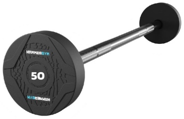 Штанга неразборная HAMMERGYM OK3015-50 110 см