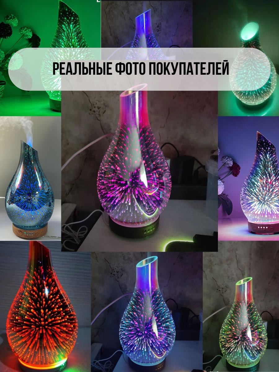 Аромалампа MIORI Диффузор мультиколор