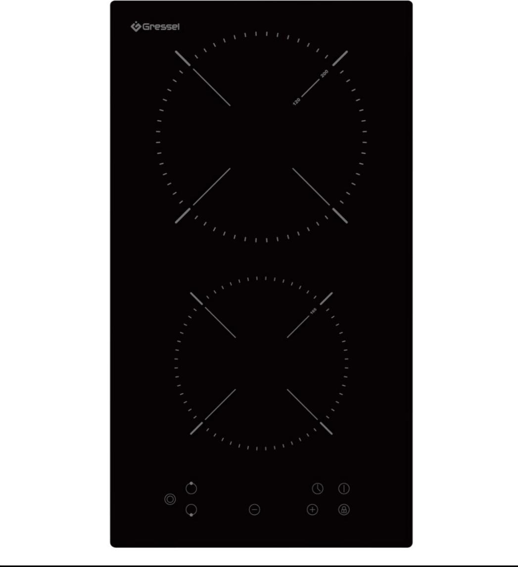 Варочная поверхность Gressel U30D28S000 черный