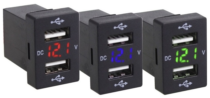 Зарядное устройство USB Car chapter USB черный