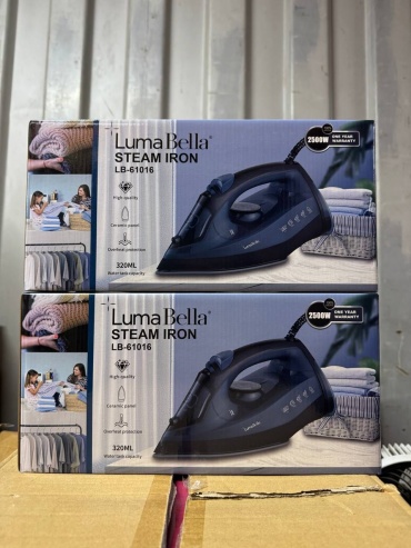 Утюг LumaBella LB-61016 черный, зеленый