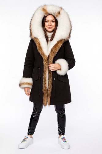 Парка Idil Leather мультиколор