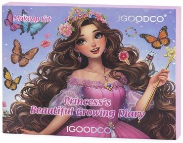 IGOODCO Детский набор косметики Princess Beauty Diary Makeup Kit набор 3+