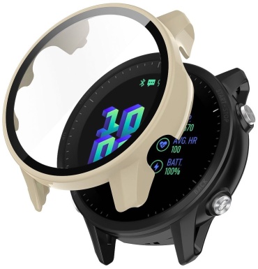 Чехол BOGEMA для Garmin Forerunner 955 бежевый
