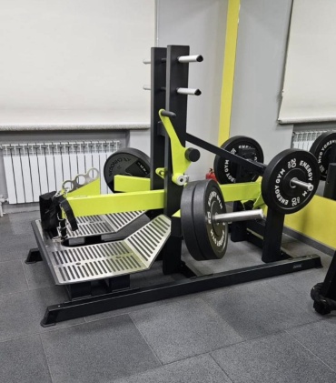 Силовой тренажер Глют-машина Kerimsport DHZ Professional D601 Приседания с поясом